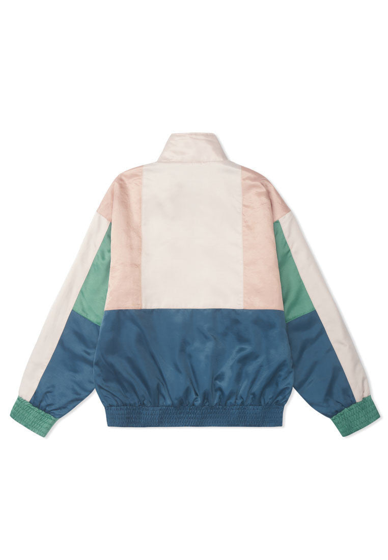 MANCOS SATIN TRACK JACKET