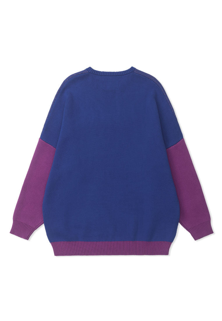 SILOAM KNITTED PATTERN SWEATER